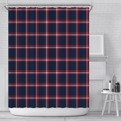 PANDACO Mita Shower Curtain (180Cm X 180Cm) (72" X 72")