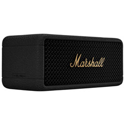 Marshall Emberton III Bluetooth Wireless Speaker - Black/Brass