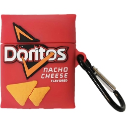 MOYDOLO Compatible With Airpods 1/2 Case Dototos Chips, Food Design Kids Teens Girls Boys Women Protective Silicone Skin