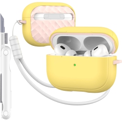 MHYALUDO for Airpods Pro Case (2023/2022/2019, 2Nd/1St Gen), Compatible With Airpods Pro 2Nd Generation