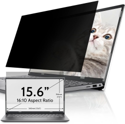 IPROKKO Laptop Privacy Screen 15.6 Inch for HP Dell Acer Asus Lenovo Thinkpad Envy Xps, 16:10 Aspect Removable