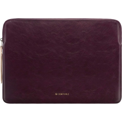 COMFYABLE Slim Laptop Sleeve Compatible With 13 Inch Macbook Pro M2 M1 & Macbook Air 13 In M3 M2 M1, Pu Leather Bag