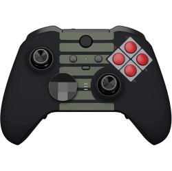 EXTREMERATE Clic Nes Style Faceplate Cover, Front Housing Shell Case Replacement Kit for Xbox One Elite Series 2