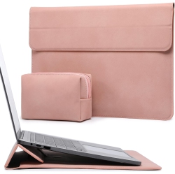 HYZUO 13 Inch Laptop Sleeve Case With Stand for 2024-2018 Macbook Air 13 M3 M2 M1, 2024-2016 Macbook Pro 13 M2 M1, Ipad
