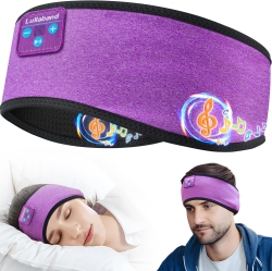 LULLABAND Lulla Sleep Headphones Bluetooth Head-Sleeping Mask Earphones With HD Stereo Speaker Cool Tech Gadgets