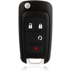 KEYLESSBEST Key Fob Remote Replacement for 2017 2018 2019 Gmc Terrain Buick Encore Chevrolet Equinox 4 Buttons 315Mhz