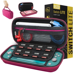 ORZLY Switch Lite Case, Protective Hard Shell Pouch & Portable Travel Carry Case for Nintendo Switch Lite Console