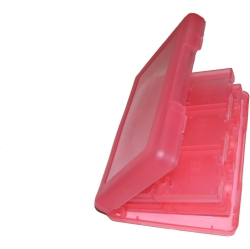 GENERIC Game Holder Storage Case Compatible With Nintendo Ds 3Ds In Pink