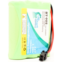 UPSTART BATTERY Bt-905 Y Replacement (1200Mah, 3.6V, Nimh) for Uniden, Panasonic, Sony Cordless Phone Compatible With - Panasonic