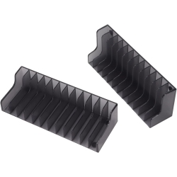 ZYYINI Game Storage Rack, 2PCs Multi Functional Game Disk Display Box Bracket For, CD Disks Holder Game Box