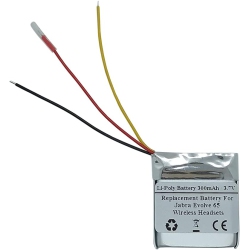 STARTONG 300Mah 3.7V Replacement Y for Jabra Evolve 65 S, Ahb472625Plt, Cp-Gn650, Can-502530Pwn