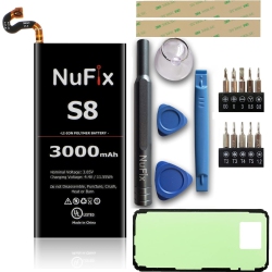 NUFIX Y Replacement for Samsung S8 3000Mah Compatible Replacement Y Eb-Bg950Abe Eb-Bg950Aba Sm-G950W