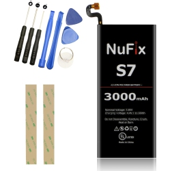 NUFIX Y Replacement for Samsung S7 3000Mah Compatible Replacement Y Eb-Bg930Abe Eb-Bg930Abu Sm-G930W8