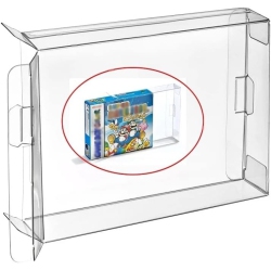 CHILDMORY 10PCs Carts Clear Cib Case Sleeve Box for Gameboy Color Advance GBa GBc Cartridge Protector