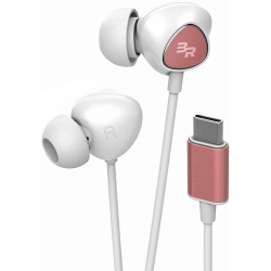 BOLLE & RAVEN USB-C Earbud Headphones With - Wired In-Ear Type C Earphones for Pixel 4/5/6/6A/6 Pro Note 10/20, S20/s21, S22/s23