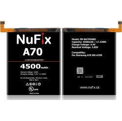 NUFIX Y Replacement for Samsung A70 4500Mah Compatible Replacement Y Eb-Ba705Abu Eb-Ba705Abe A705U A705U1
