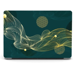 BERKIN ARTS Compatible With Macbook Air 15 Inch Cover, 2023 Release A2941 M2 With Liquid Retina Display & Touch Id