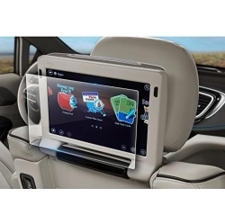 LFOTPP Fit for 2PCs 2017 2018 2019 2020-2023 Chrysler Pacifica 10 Inch Rear Seat Tv Gl Screen Protector, Back Seat