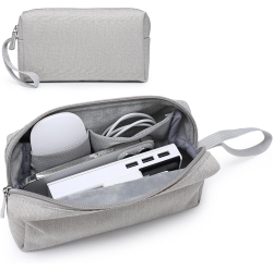 HYZUO Portable Electronics Organizer Bag, Carrying Case for Cellphone Charger Power Bank Cords Stylus Pens Mouse