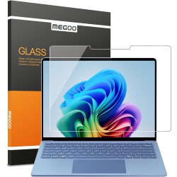 MEGOO Screen Protector for Rosoft Surface Laptop 7 (2024, 13.8 Inch) - Tempered Gl, Easy Installation, Scratch