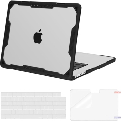 MOSISO Compatible With Macbook Air 15 Inch Case 2023 2024 M3 A3114 M2 A2941 Touch Id, Symmetric Geometric Heavy Duty