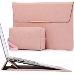 HYZUO 13 Inch Laptop Sleeve With Stand Feature for Macbook Air 13 M3 M2 M1 2024-2018, Macbook Pro 13 M2 M1 2024-2016