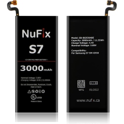 NUFIX Y Replacement for Samsung S7 3000Mah Compatible Replacement Y Eb-Bg930Abe Eb-Bg930Abu Sm-G930W8