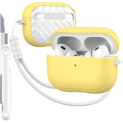 MHYALUDO for Airpods Pro Case (2023/2022/2019, 2Nd/1St Gen), Compatible With Airpods Pro 2Nd Generation