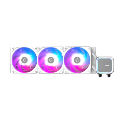 MSI Mag Coreliquid A13 360 White, Usa, Ca, 3X Argb Gen2 Fan, Argb Gen2 Block, Bilingual Color Box
