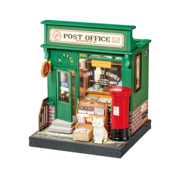 TRADEOPIA Rolife Century Post Office Diy Miniature House