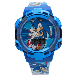 SONIC , The Hedgehog Digital Flashing Lcd Watch
