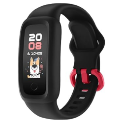 BIGGERFIVE Vigor 2 Fitness Tracker Watch for Kids Girls Boys Ages 5-12, Activity Tracker, Pedometer, Heart Rate Sleep Monitor, Ip68 Waterproof
