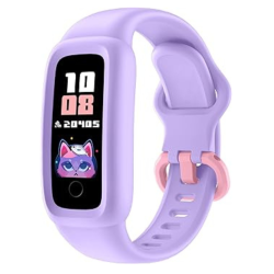 BIGGERFIVE Vigor 2 Fitness Tracker Watch for Kids Girls Boys Ages 5-12, Activity Tracker, Pedometer, Heart Rate Sleep Monitor, Ip68 Waterproof