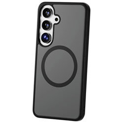 Étui Robuste Glideguard De Tuff8 Avec Magsafe Pour Galaxy S25+ (Plus) - Noir Fumé