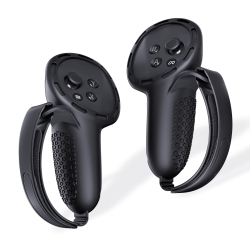 HLD Controller Grips Cover for Meta Quest 3S/quest 3, Anti-Slip Texture - Vr Accessories Compatible \w Quest 3S/quest 3, Silicone Controller Grips
