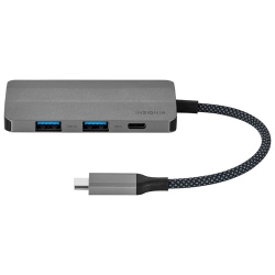 INSIGNIA - 4-In-1 USB-C Hub
