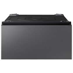 Samsung BESPOKE AI 27” Laundry Combo Storage Pedestal (WE702NZ/US) - Dark Steel