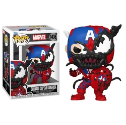 FUNKO Pop Marvel Absolute Carnage Vinyl Bobble-Head Carnage Captain America #1436