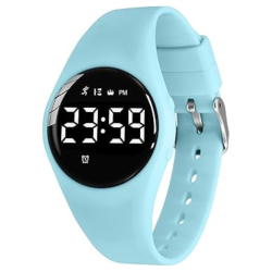 MEHIAZ Watch for Kids Boys Girls Silent Vibration Alarm/stopwatch/steps Counter/distance/calories Watches for Kids Teens Boys Girls In Multicolor