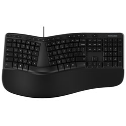 Incase Designed by Microsoft Ergonomic Keyboard - Black - English