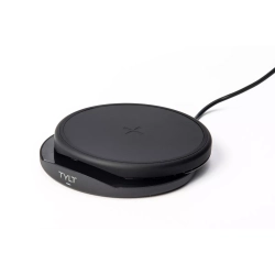 TYLT Crest Convertible Pad + Stand | Fastest Wireless Charger | Converts From Pad to Stand | Charges Through Most Cases - Color: In Black
