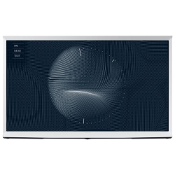SAMSUNG Refurbished (Fair) - The Serif 43" 4K Uhd HDr Qled Tizen Smart Tv (Qn43Ls01Bafxzc) - 2022 - Cloud In White