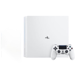 Refurbished (Fair) - PlayStation 4 Pro 1TB Glacier White Console