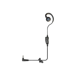 KLEIN Curl Wired Ptt Headset for Compatible With Sonim Xp3 Handset | Color: In Black