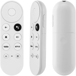 VECELOLIBILIS Voice Remote Control Replacement for 2020 Google Tv 4K Snow, Fit for 2020 Google Chromecast 4K Snow G9N9N Ga01920, \w 2 Shortcut