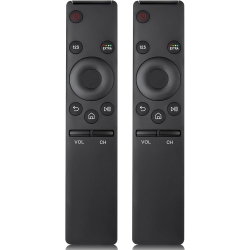 VECELOLIBILIS Universal Replacement Pack Of 2 for Samsung-Smart-Tv-Remote Control Compatible With Samsung Frame Curved Crystal Qled Tvs