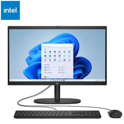HP Refurbished (Excellent) - 22" All-In-One PC (Intel N200/128GB HDD/8GB Ram/windows 11)