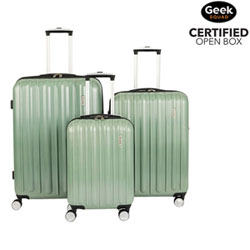 Boîte Ouverte - Ensemble De 3 Valises Rigides Extensibles Quarry De Samsonite - Vert Cyprès