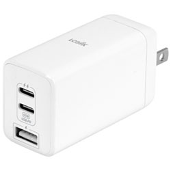 Chargeur Mural Usb-C/usb-A Gan 65 W Power Plus De Logiix (Lgx-13874) - Blanc