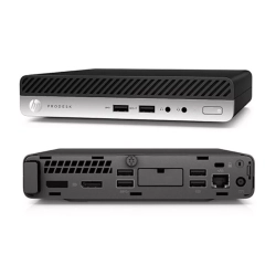 Refurbished (Excellent) HP ProDesk 400 G4 DM Mini Computer i5